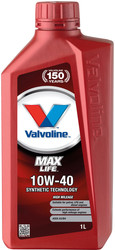 Отзывы Моторное масло Valvoline MaxLife 10W-40 1л