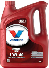 Отзывы Моторное масло Valvoline MaxLife 10W-40 4л