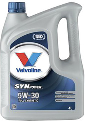 Отзывы Моторное масло Valvoline SynPower 5W-30 4л