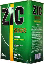 Отзывы Моторное масло ZIC 5000 10W-40 6л