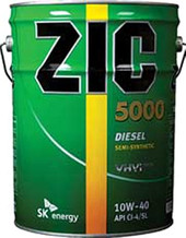 Отзывы Моторное масло ZIC 5000 10W-40 20л