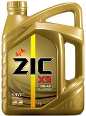 Отзывы Моторное масло ZIC X9 5W-40 4л