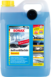 Отзывы Стеклоомывающая жидкость Sonax 332505 зимняя 5л