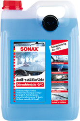 Отзывы Стеклоомывающая жидкость Sonax 332500 зимняя 5л