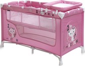 Отзывы Манеж-кровать Lorelli Baby Nanny 2 Layers Pink Kitten [10080191612]