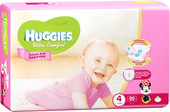 Отзывы Подгузники Huggies Ultra Comfort 4 для девочек (80 шт)