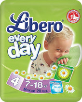 Отзывы Подгузники Libero Everyday Maxi 4 (20 шт)