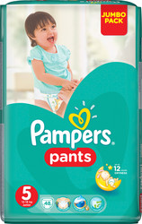 Отзывы Трусики Pampers Pants 5 Junior (48 шт)