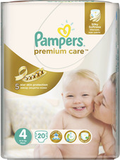 Отзывы Подгузники Pampers Premium Care 4 Maxi (20 шт)