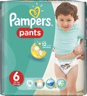 Отзывы Трусики Pampers Pants 6 Extra Large (19 шт)