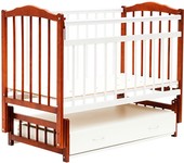 Отзывы Детская кроватка Bambini Euro Style М 01.10.04 (светлый орех/белый)