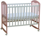 Отзывы Детская кроватка Фея 323 белый/розовый