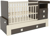 Отзывы Детская кроватка СКВ-Компани СКВ-8 830038-9 (Венге-бежевый)