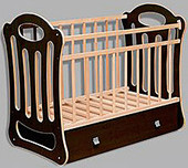 Отзывы Детская кроватка VDK Belinda (венге-береза)
