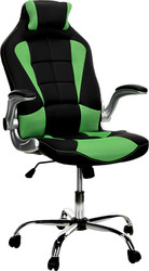 Отзывы Кресло Calviano Sport черно-зеленое