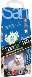 Отзывы Наполнитель для туалета Sanicat Professional Clumping Oxygen Power 10 л