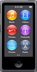 Отзывы MP3 плеер Apple iPod nano 16GB Space Gray (7th generation) [MKN52]