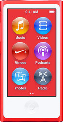 Отзывы MP3 плеер Apple iPod nano 16GB Red (7th generation) [MKN72]