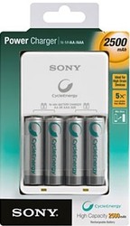 Отзывы Аккумуляторы + зарядное Sony BCG-34HH4EN + 4x2500mAh