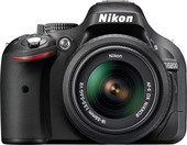 Отзывы Фотоаппарат Nikon D5200 Double Kit 18-55mm VR + 55-300mm VR