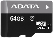 Отзывы Карта памяти A-Data Premier microSDXC UHS-I U1 (10 Class) 64 Gb (AUSDH64GUICL10-RA1)