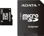 Отзывы Карта памяти A-Data microSDHC (Class 4) 32GB + SD адаптер (AUSDH32GCL4-RA1)