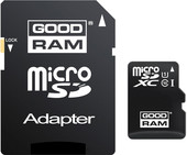 Отзывы Карта памяти GOODRAM microSDHC (Class 10) UHS-I 16GB + адаптер [M1AA-0160R11]