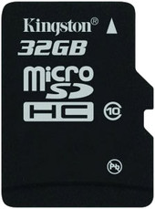 Отзывы Карта памяти Kingston microSDHC (Class 10) 32GB (SDC10/32GBSP)