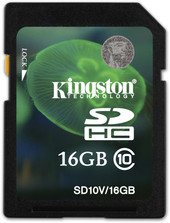 Отзывы Карта памяти Kingston SDHC (Class 10) 16 Гб (SD10V/16GB)