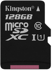 Отзывы Карта памяти Kingston microSDXC UHS-I (Class 10) 128GB [SDC10G2/128GBSP]