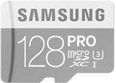 Отзывы Карта памяти Samsung Pro microSDXC UHS-I U3 Class 10 128GB [MB-MG128E]