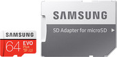 Отзывы Карта памяти Samsung EVO+ microSDXC 64GB + адаптер [MB-MC64GA]