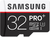 Отзывы Карта памяти Samsung microSDHC Pro Plus UHS-1 U3 Class 10 32GB + адаптер [MB-MD32DA]