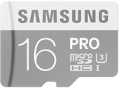 Отзывы Карта памяти Samsung Pro microSDHC UHS-I U3 Class 10 16GB (MB-MG16EA)