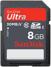 Отзывы Карта памяти SanDisk Ultra SDHC UHS-1 (Class 10) 8Gb (SDSDU-008G)
