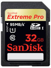 Отзывы Карта памяти SanDisk Extreme Pro SDHC UHS-I (Class 10) 32GB (SDSDXPA-032G-X46)