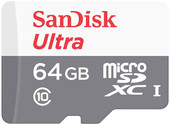 Отзывы Карта памяти SanDisk Ultra microSDXC Class 10 64GB (SDSQUNB-064G-GN3MN)