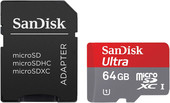 Отзывы Карта памяти SanDisk Ultra microSDXC 64GB + адаптер (SDSQUNC-064G-GN6IA)