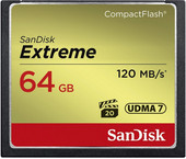 Отзывы Карта памяти SanDisk Extreme CompactFlash 64GB [SDCFXSB-064G-G46]