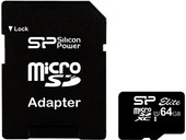 Отзывы Карта памяти Silicon-Power microSDXC Elite UHS-1 (Class 10) 64 GB (SP064GBSTXBU1V10-SP)
