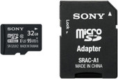 Отзывы Карта памяти Sony microSDHC (Class 10) 32GB + адаптер [SR32UX2AT]