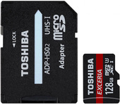Отзывы Карта памяти Toshiba EXCERIA microSDXC 128GB + адаптер [THN-M302R1280EA]