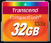 Отзывы Карта памяти Transcend 133x CompactFlash 32 Гб (TS32GCF133)