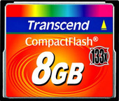 Отзывы Карта памяти Transcend 133x CompactFlash 8 Гб (TS8GCF133)