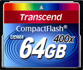 Отзывы Карта памяти Transcend 400x CompactFlash 64 Гб (TS64GCF400)