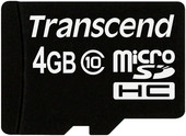 Отзывы Карта памяти Transcend microSDHC (Class 10) 4GB (TS4GUSDC10)
