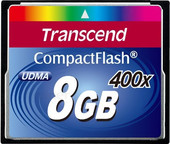 Отзывы Карта памяти Transcend 400x CompactFlash 8 Гб (TS8GCF400)
