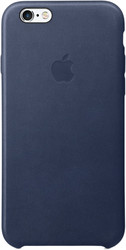 Отзывы Чехол Apple Leather Case для iPhone 6 / 6s Midnight Blue [MKXU2]