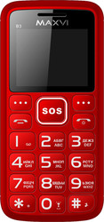 Отзывы Мобильный телефон Maxvi B3 Red
