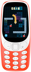 Отзывы Мобильный телефон Nokia 3310 Dual SIM (красный)